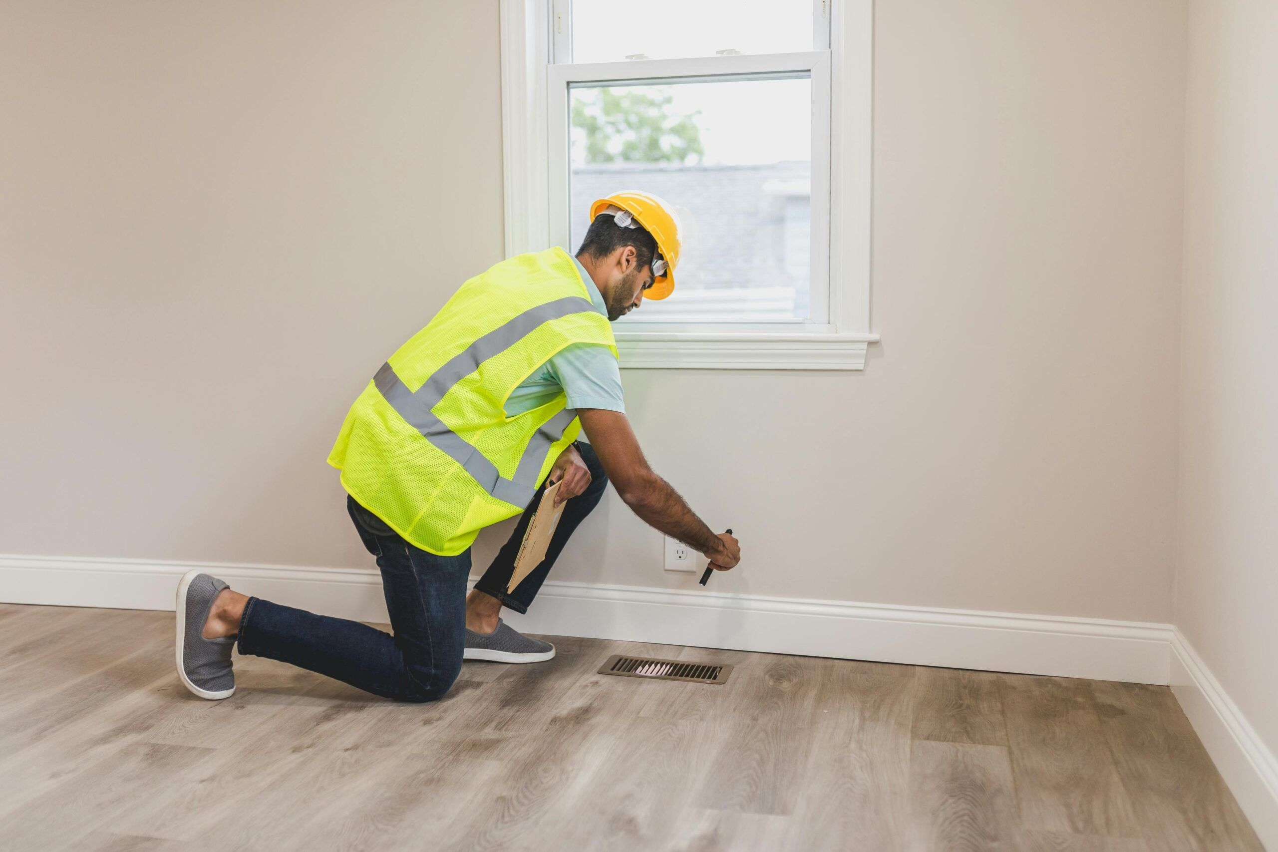 Remodeling Contractor working on a project.