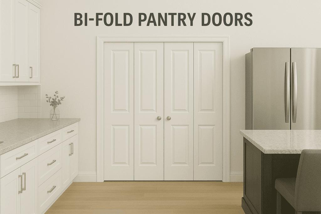 Bi-fold pantry doors